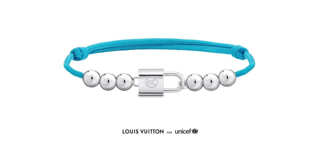 Louis Vuitton lanza nuevo brazalete en apoyo a UNICEF / Patricia Olivares Taylhardat, Louis Vuitton, UNICEF, Silver Lockit, Silver Lockit Beads, Boko Haram, Rohingya, Bangladés, Yemen, brazalete, titanio, diseños, humanitario