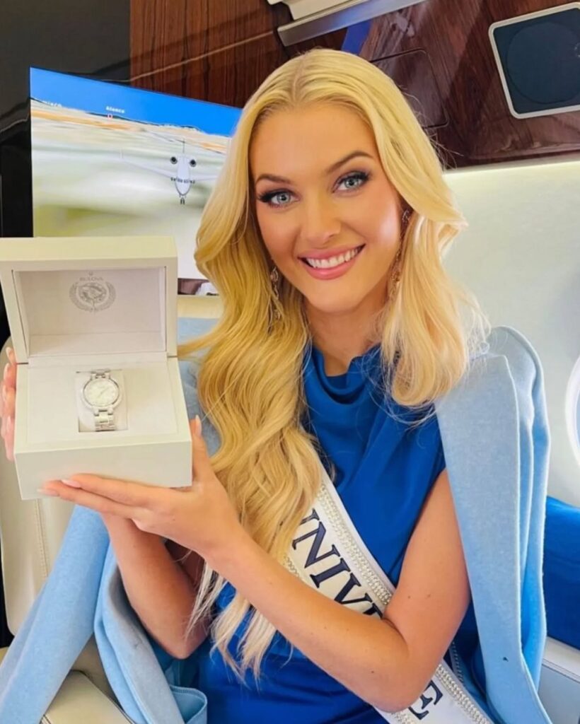 Miss Universo y Bulova en alianza con la belleza y la elegancia / Patricia Olivares Taylhardat, Miss Universo, Bulova, alianza, belleza, elegancia, actuación, venezolana, Ileana Márquez, marcas, lujo, maison, relojes, alianza, nicaragüense, Sheynnis Palacios, Dinamarca, Victoria Kjær Theilvig, reloj, Rubaiyat, candidatas, concurso, elegancia, corona, victoria, tiempo., empoderamiento, mujer, fuerza, femenina