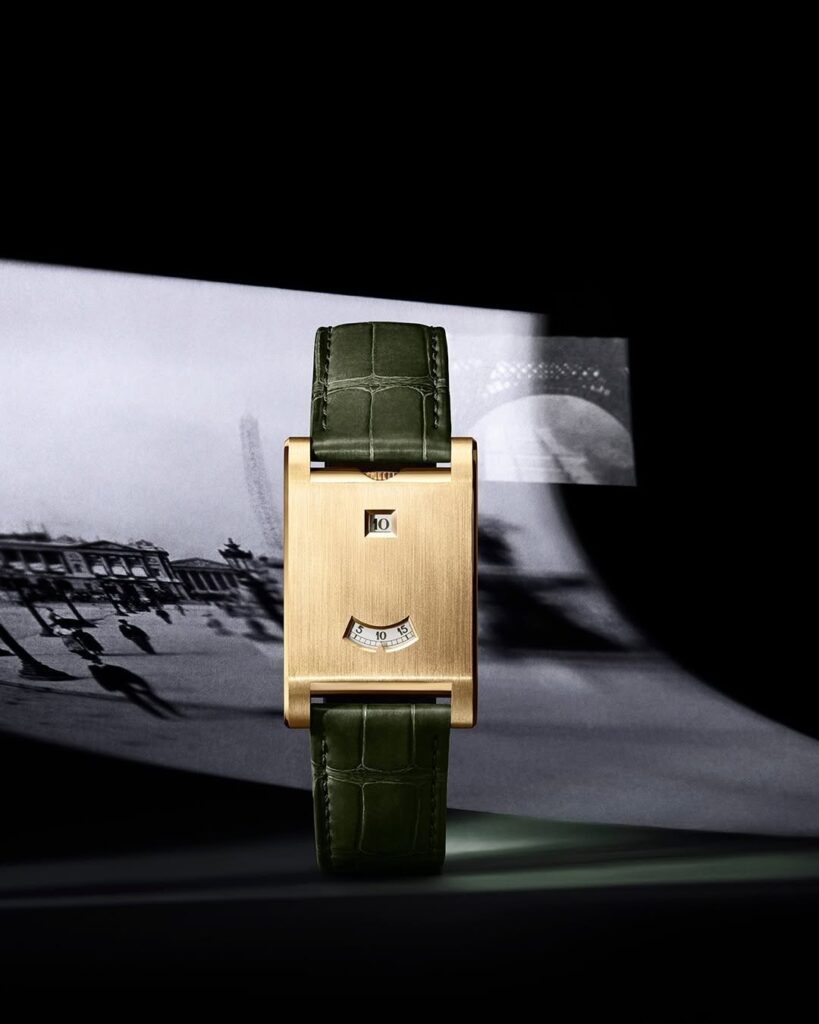 Los relojes más sorprendentes de Watches and Wonders 2025 / Patricia Olivares Taylhardat, relojes, Watches and Wonders 2025, Watches, Wonders, 2025, relojería, Cartier, Tank à Guichets, preciosos, oro, platino, Piaget, homenaje, Andy Warhol, material, caja, esfera, piedra, bisel, diamantes, ojo, tigre, Hermés, elegante, Cut, rubí, pulsa, Jaeger-LeCoultre, Reverso, Tribute Monoface, brazalete, milanés, Lady Arpels Bal des Amoureux Automate, Van Cleef & Arpels, guinguette, baile, suburbios, parisinos, siglo XIX