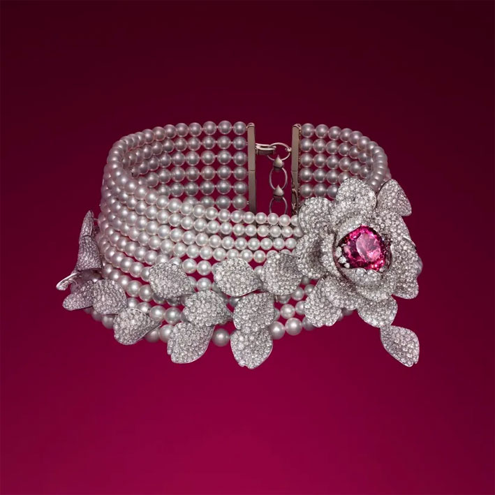 Les Petales la nueva colección de joyería fina de Mikimoto es una celebración exquisita de la delicada belleza de la naturaleza