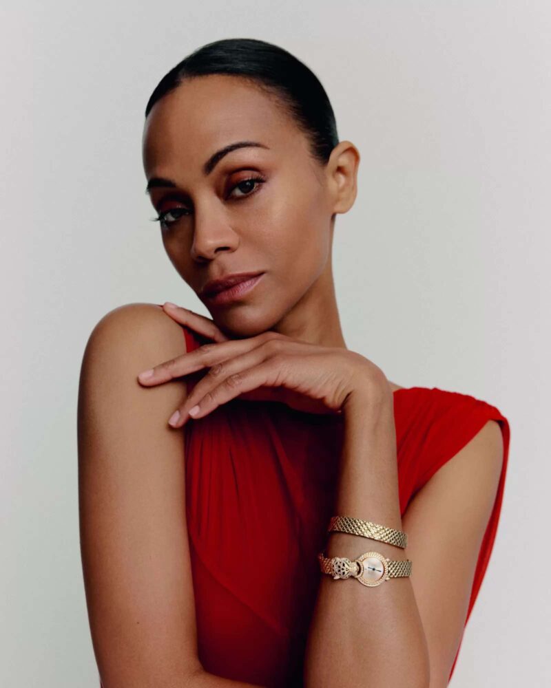 Zoe Saldaña se ha unido oficialmente a Cartier como embajadora global de la maison